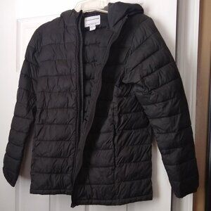 Boys puffer jacked with hood